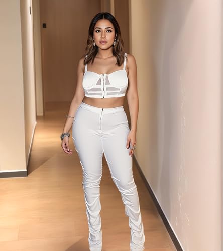 Image of Jigfar Women Sexy Elegant Bodycon Jumpsuit Going Out Romper Birthday Party Club Night Outfits
