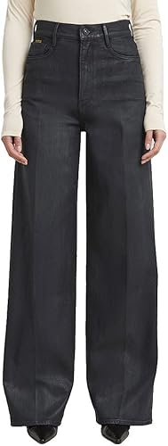 G-STAR Jeans Deck 2.0 High Loose para Mujer, Gris (Magma Cobler D23591-C293-D360