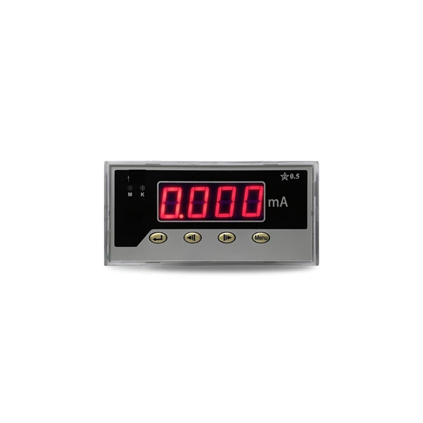 Milliampèremètre AC DC ampèremètre digital DP35 format compact mesure précise courant continu 500mA
