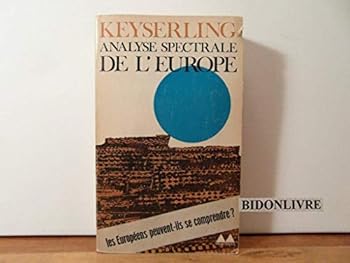 Paperback Analyse spectrale de l'Europe [French] Book