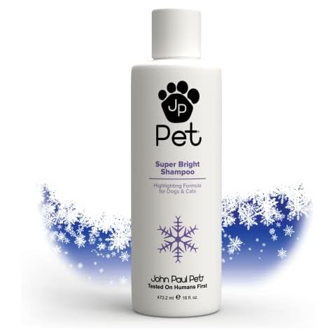 John Paul Pet Super Bright Shampoo, Highlighting Formula for Dogs and Cats, 16 fl. oz. Cover