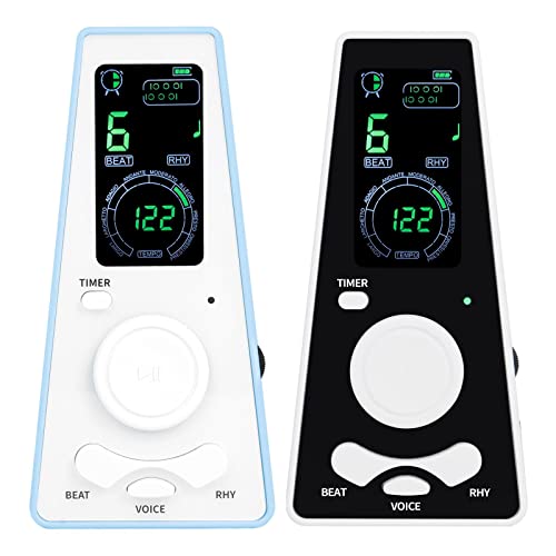 Portable Digital Metronome High Accuracy With Volume Control Counting Lcd Display Screen Electronic Metronome For Violin Guitar Ukulele Drum, Amaranth #TOP4