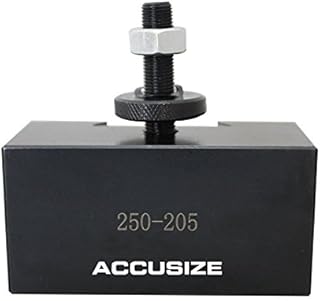 Accusize Industrial Tools Bxa 7/8'' 2MT Morse Taper Quick Change Tool Holder, for Lathe Swing 10''-15'', 0250-0205