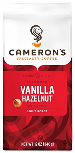 Cameron's Coffee Roasted Ground Coffee Bag, Flavored, Vanilla Hazelnut ...