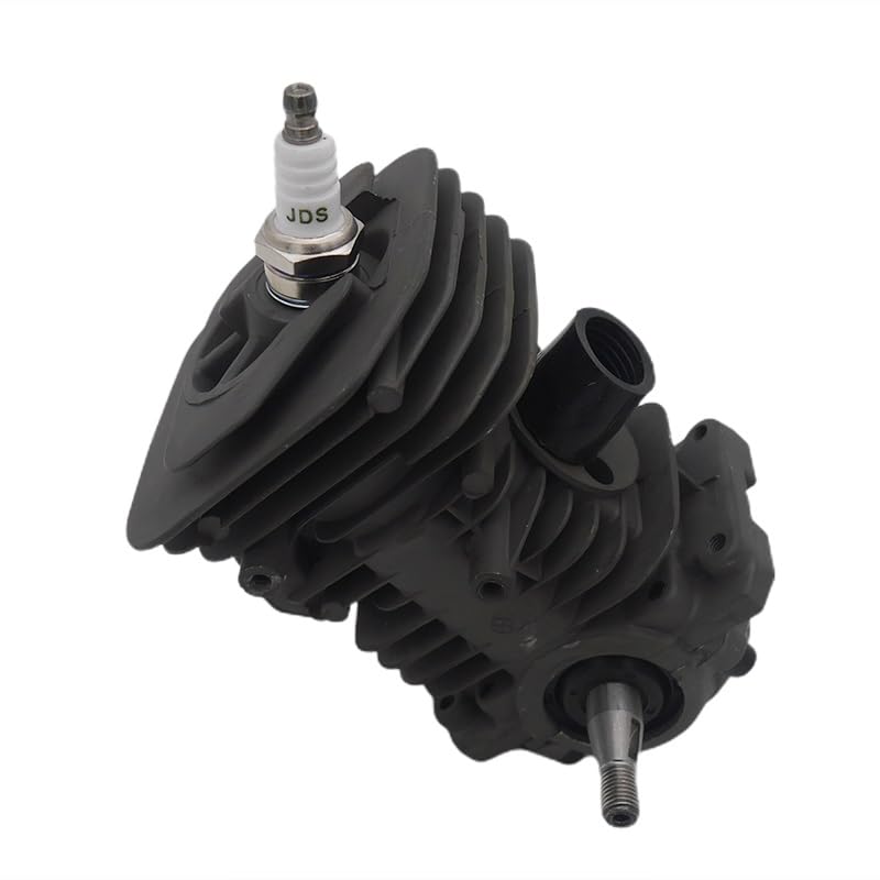 Części ogrodowe 38MM i 40mm cylinder silnika tłok zestaw wału korbowego pasuje do Husqvarna 137 142 piła łańcuchowa odbudowa silnika części zamienne do silnika narzędzie Części ogrodowe (Color : HUS