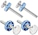 4 Stk.Druckschrauben Klemmschraube Screw Gitter Gewindespindelstangen Schrauben Kit für Treppengitter Kindergitter Haustier Treppengitter Baby Gate