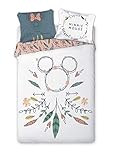 geprüft nach Öko Tex Standard 100 hochwertig gewebte Baumwolle für einen lang anhaltenden Komfort coole-s Motiv Follow your Dreams mit Federn Schleife Blume-n Herz-en