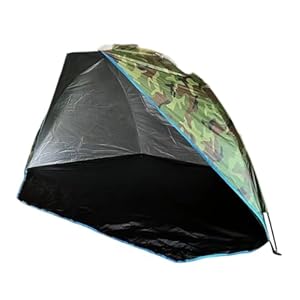 Beach Tent, Camping Shelter, 86.61×47.24×47.24 Inches Size Sun Protection Tent, Carrying Bag for Fishing Outdoor Hiking Backpacking Festival Garden Lake Yard Sand, Blue