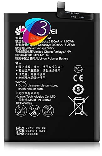 Image of The Black Store Original HB376994ECW Battery for Huawei Honor 8 Pro, V9 {4000mAh} with 90 Days Warranty