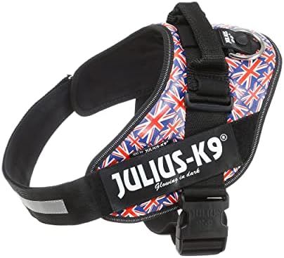 Julius-K9, 16IDC-P-B2, IDC Powerharness, dog harness, Size: Baby 2, Black