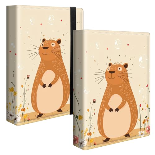Image of Photo Album 4x6 120 Pockets Photos with Strong Elastic Band, Small Mini Albums Sheet Protector Folder for Photos, Album for Family Wedding Women Men Baby Vacation Gift, Big chinchilla