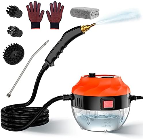 Steam Cleaner - Handheld Steam Cleaners for Home Use, High Pressure Steamer for Cleaning, 2500W Portable Steam Cleaner for Car, Steamer for Car Detailing, Kitchen, Bathroom, Grout and Tile