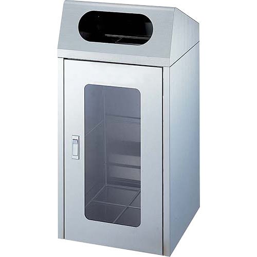 山崎産業(CONDOR) リサイクルボックス CS-1ST（1面窓付き） YW-160L-SA