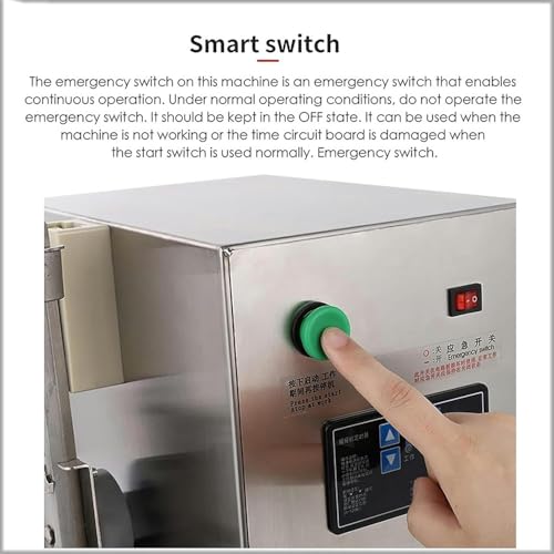 Bubble boba milk tea preparation with stainless steel double station auto control mixer blender