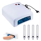 secador de uñas el corte ingles . OcioDual Lampara 36W Ultravioleta UV Secador de Uñas para Manicura Nail Art Gel