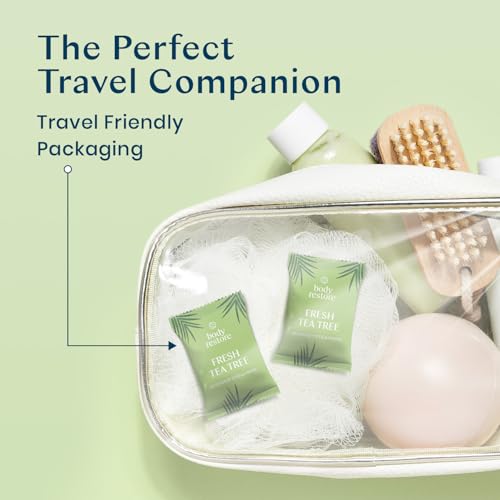 Body Restore Shower Steamers Aromatherapy 15 Pack - Christmas Stocking Stuffers, Birthday Gifts for Women, White Elephant, Relaxation, Self Care for Men - Tea Tree - Image 6