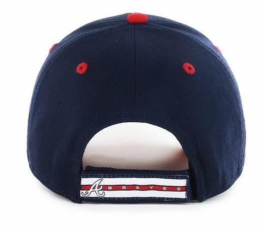 Gorra Oficial Atlanta Baseball Azul Ajustable miniatura 2