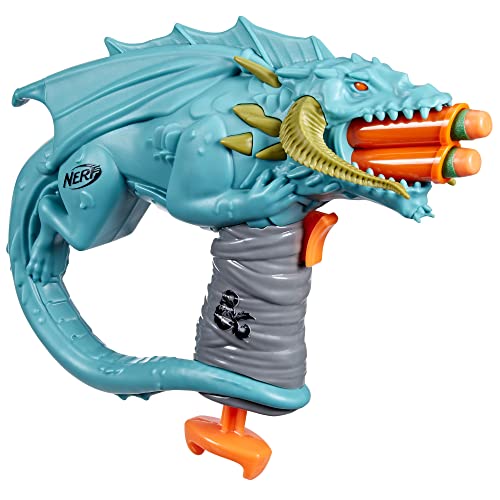 Nerf Dungeons & Dragons Rakor Blaster, 4 Elite 2.0 Darts, Kids Outdoor Games, D&D Blaster Toys For Ages 8 & Up #TOP1