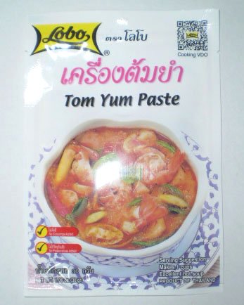 6 Pack Lobo Tom Yum Paste 30g Thai Herbal Food Delicious DIY (30X6)g