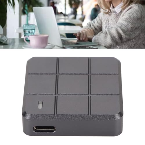 Carcasa portátil para SSD M.2 NVMe Vikye 10Gbps aluminio miniatura 3
