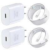 iPhone 15 16 Charger, 30W Super Fast Charging, USB C Block Type C Cable Cord [ 6.6ft + 10ft ] for iPhone 16,16 Plus,16 Pro,16 Pro Max, iPhone15, iPad Pro 12.9/11, Galaxy S25, S24,S23-2Pack