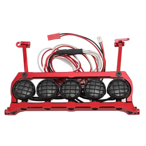 Projecteur LED à 5 lumières pour voiture RC 1/10 avec connecteur JST PH2.0 robuste
