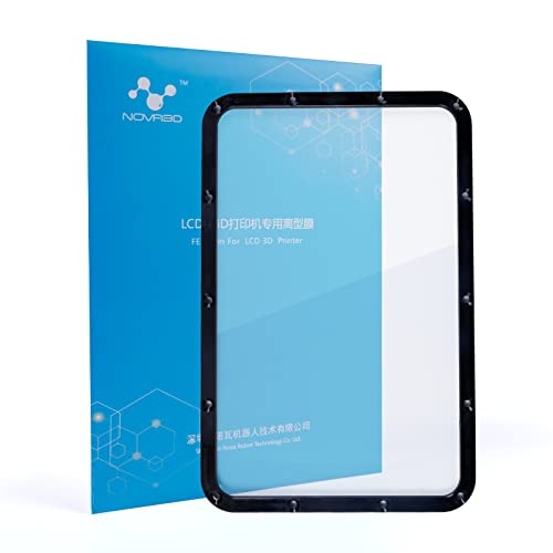 NOVA3D 一代目 NFEPフィルム 一体型NFEPフィルム 黒いプラスチックフレーム付き 8K/14K/16K Whale3 SE & Whale3 Super & Whale3 Ultra & Whale4 Ultra 専用 1PCS