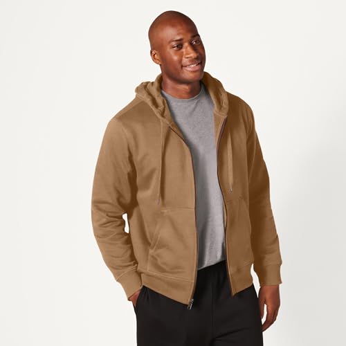 Image of Amazon Essentials Men's Full-Zip Fleece Hoodie Sweatshirt (Available in Big & Tall)