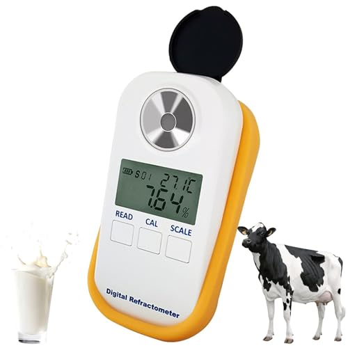 Refractómetro de miel, medidor digital portátil para azúcar, frutas, miel, alimentos, bebidas, medición manual del 0 al 94 %