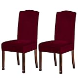weinroter samt blazer damen Weit verbreitet: Die Esszimmerstuhlbezüge passen für die meisten Pfarrstühle. Super weich und einfach anzuziehen. Es kann für Hotel, Restaurant, Büro, Privatwohnung, Hochzeit, Bankett, Abendessen, Besprechung, Feier, Zeremonie, Dekoration des Familienesszimmers usw. Verwendet werden.