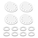 Maymom 8 O-Rings 4 Breast Pump Membranes for Medela Harmony Manual Breast Pump, Maymom Pump Parts for Medela Hand Pump Harmony and Medela Membrane Replacement