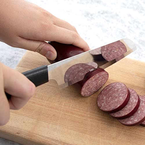 Rada Cutlery Cook’s Knife – Stainless Steel Blade And Black Steel Resin Handle Made In Usa, 10-7/8 Inches #TOP3
