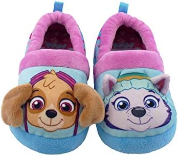 paw patrol plush slippers