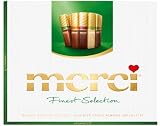Mandel Knusper Vielfalt - Chocolat Allemagne compatible avec Merci Finest Selection Grande Variété - 1 x 250g - Spécialités au chocolat - Idée de cadeau - compatible avec Merci - 250g