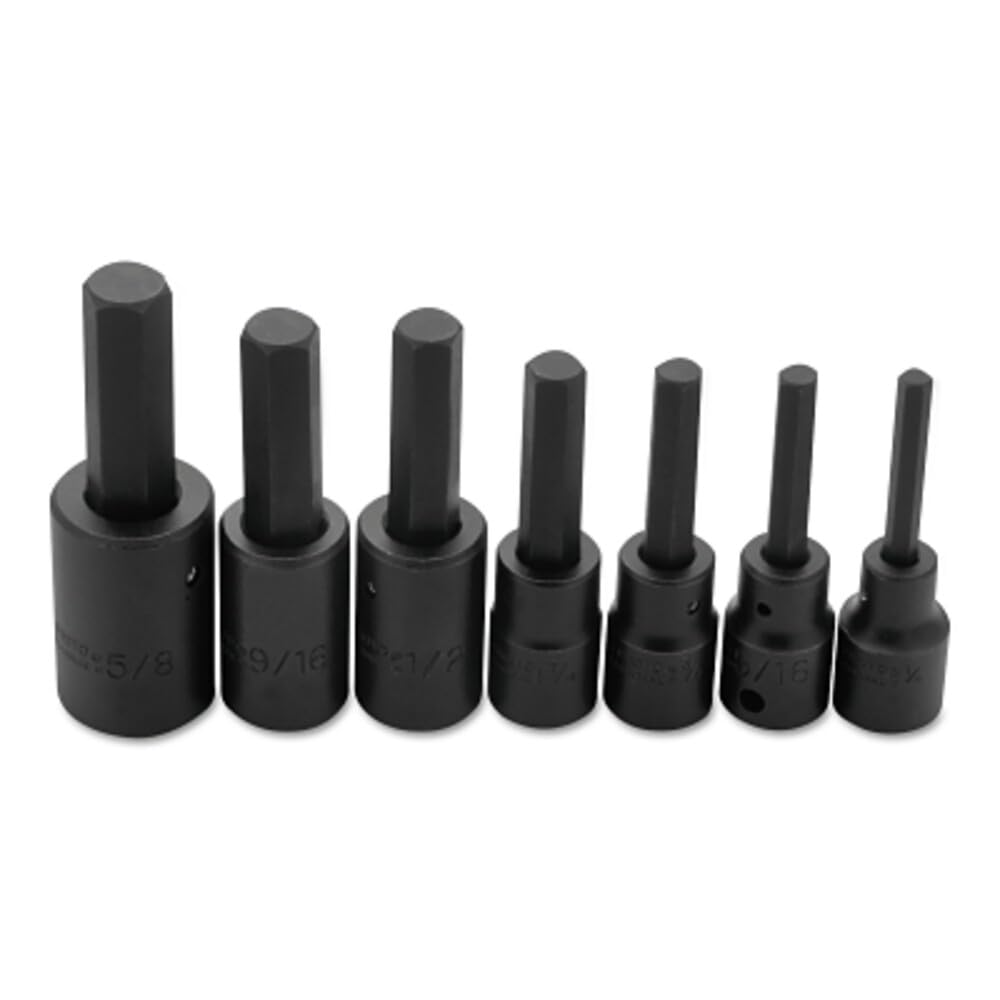 Stanley Proto j74152 7 piezas 1/2 "Drive Hex Bit Socket Set