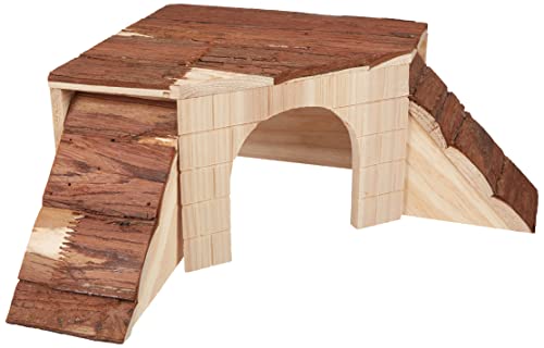 Kerbl Maisonnette pour Rongeurs Nature 37x37x16 cm