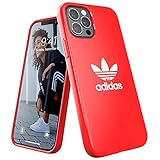 アディダスオリジナルス iPhone12 ケース / iPhone12pro ケース 6.1インチ アディダス トレフォイル ロゴ スカーレット [adidas FW20 for iPhone 12 / 12 Pro Scarlet Trefoil ]