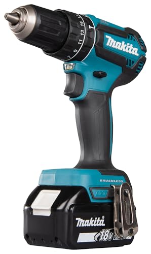 Perceuse à percussion 18V LXT (2x5.0 Ah) en MAKPAC - MAKITA DHP485RTJ