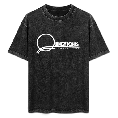 Photo de Quincy Jones Production Funk Unisex T-Shirt Cotton Men Summer Fashion Black Tee XL