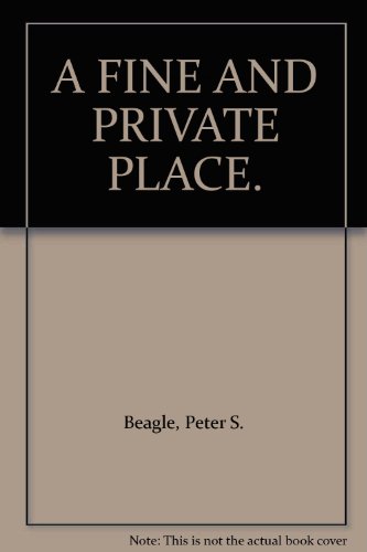 A FINE AND PRIVATE PLACE. B00D5PZQ42 Book Cover