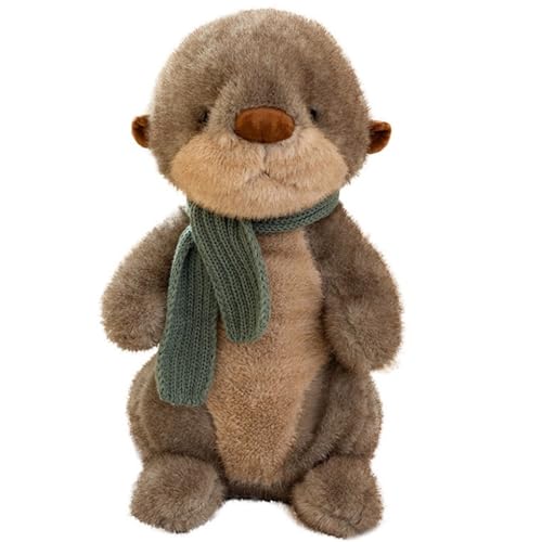 KUKUShining Lindo Peluche De Nutria, Suave Peluche Kawaii Almohada for Acurrucarse Y Jugar con Niños Y Adultos Regalo(26cm/10.2in) KUKUShining Lindo Peluche De Nutria, Suave Peluche Kawaii Almohada for Acurrucarse Y Jugar con Niños Y Adultos Regalo(26cm/10.2in)