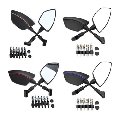 Rétroviseurs moto de guidon pour ne plus subir les angles morts de dos