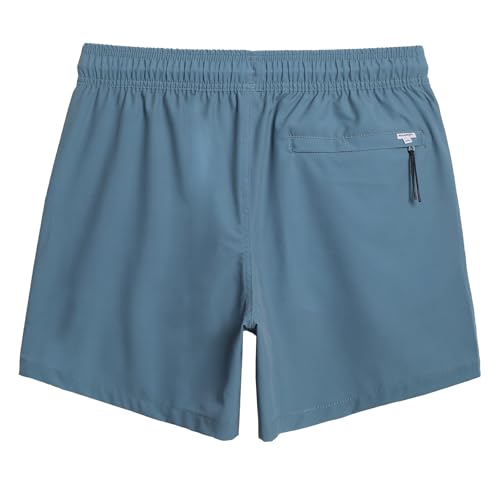 maamgic Workout Shorts for Men 5 Inch Gym Running Shorts Mens Stretch Quick Dry Athletic Shorts with Pockets4