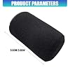 APGLSXY Microphone Foam Cover 9.3 Cm Black Mic Windscreen, for SM7B PGA27 SM27 Micrphones for Studio Use and Video Work #2