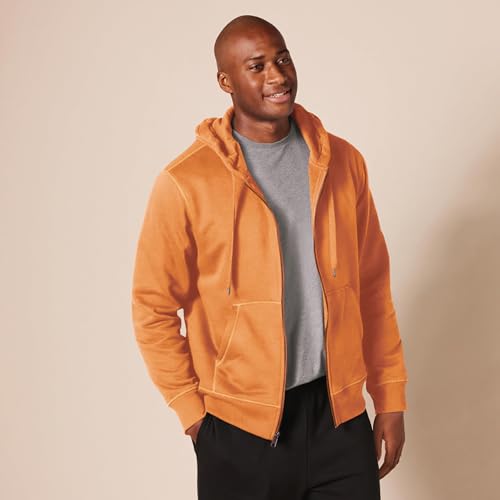Image of Amazon Essentials Men's Full-Zip Fleece Hoodie Sweatshirt (Available in Big & Tall)