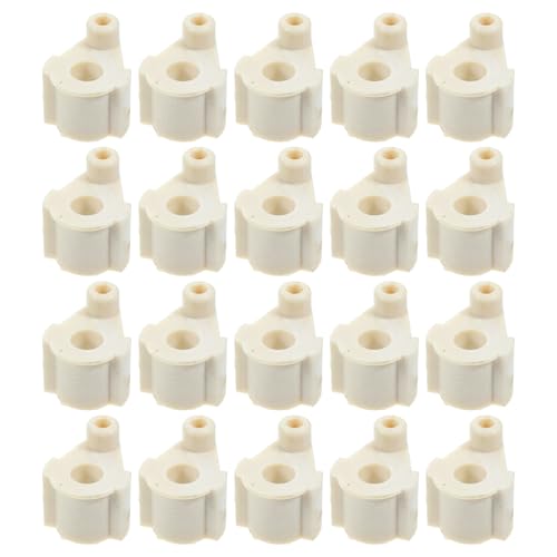 KICHOUSE 20 Conectores de Perilla Oscilante para Motor Síncrono Kit de Eje Giratorio de Repuesto Accesorio de Botón de Conexión para Ventilador Eléctrico 20 Piezas