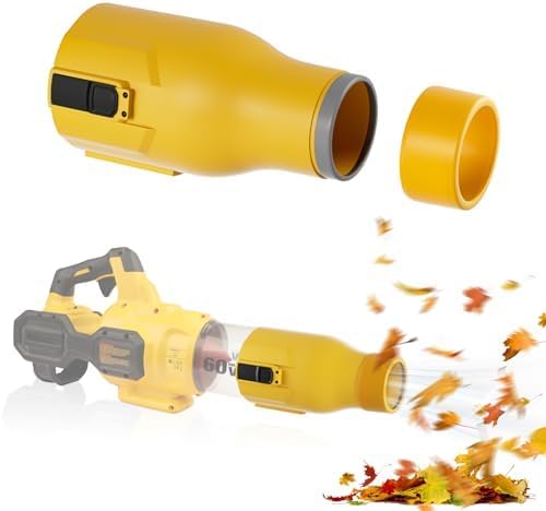 Boquilla sopladora de hojas para Dewalt 60V MAX soplador de hojas (DCBL772X1 DCBL772B DCMBA572N), boquilla de secado de coche para Dewalt 60V -