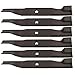 (6 Pack) Aftermarket Premium Replacement XHT Lawn Mower Deck Blade High Lift fits Husqvarna 532 18 00-54 | 16-3/4