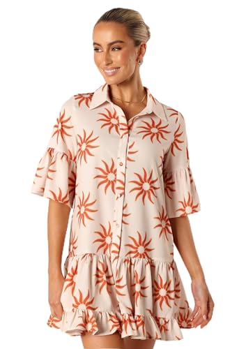 Petal & Pup Women's Ren Long Sleeve Mini Dress