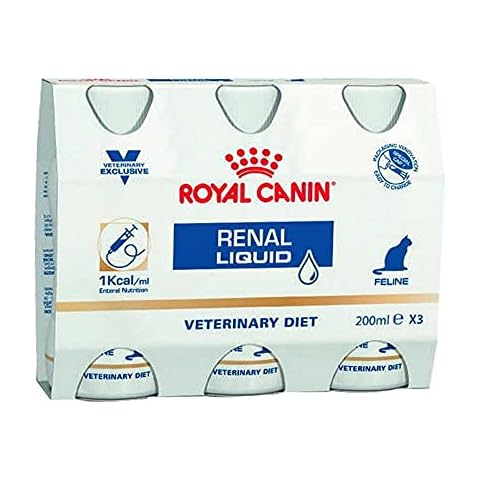 Royal Canin Veterinary Diet Cat Renal Liquid 3 x 200ml Cover